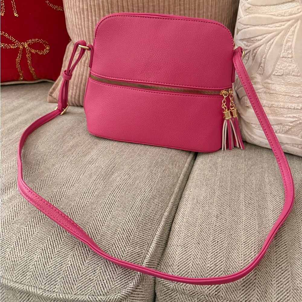 Pink Crossbody Bag